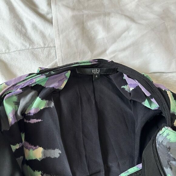 Tibi Silk A-Line Dress size 4 - Picture 2 of 3